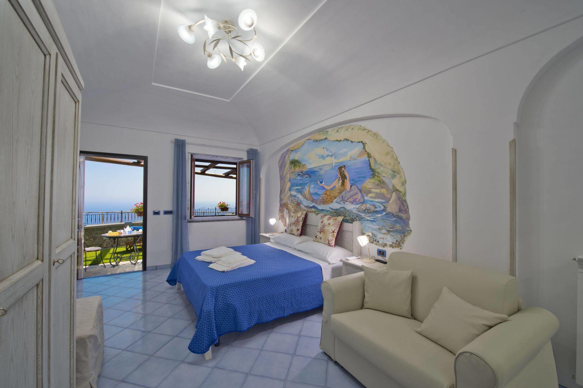 Bed and Breakfast La Mela Blu Furore Exterior foto