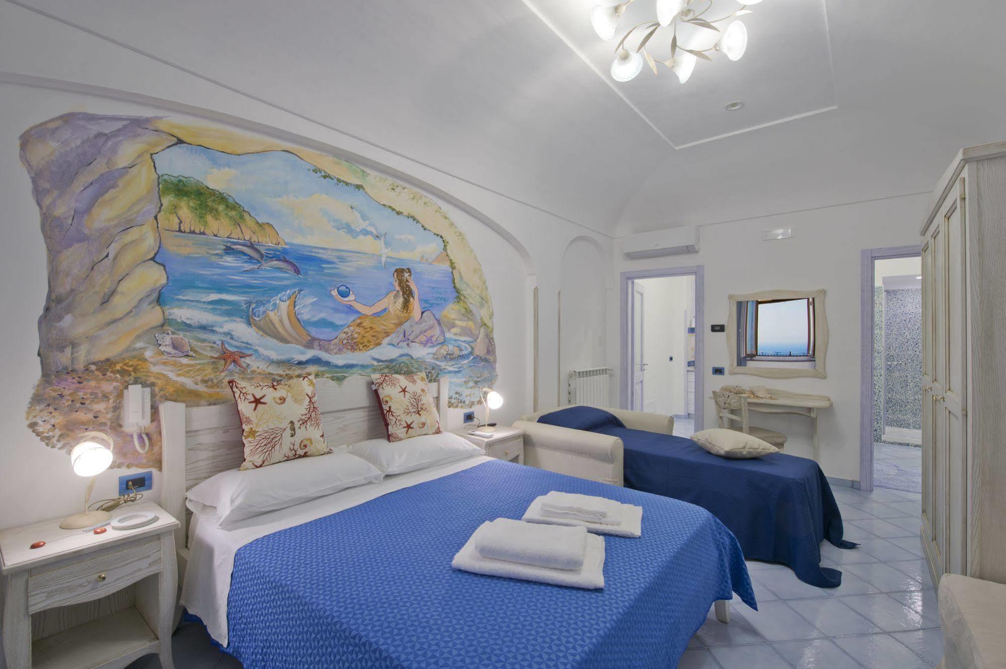 Bed and Breakfast La Mela Blu Furore Exterior foto